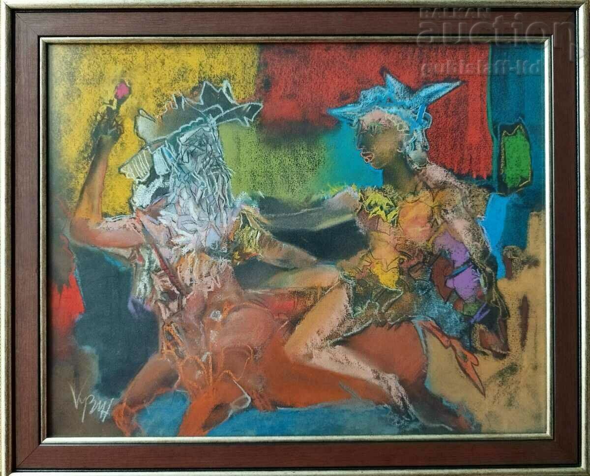 Painting, without title, Prof. Evgeny Kuzmanov