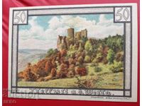 Τραπεζογραμμάτιο-Γερμανία-Θουριγγία-Τρέφουρτ-50 πφένιγκ 1921