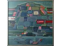 Painting "Reflections", 1996, art. P. Chaushev (1934-2016)