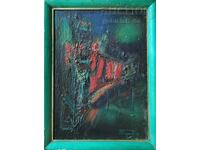 Painting, composition, art. D. Pirev, 1995