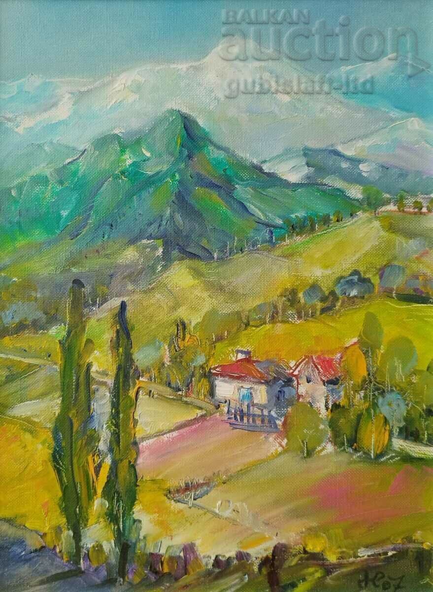 Πίνακας «Φθινόπωρο στο Βήδημα», τέχνη. Nencho Rusev, 2007 με τιμή 690.00 BGN | € 352.79 Πίνακας «Φθινόπωρο στο Βήδημα», τέχνη. Nencho Rusev, 2007 με τιμή 690.00 BGN | € 352.79