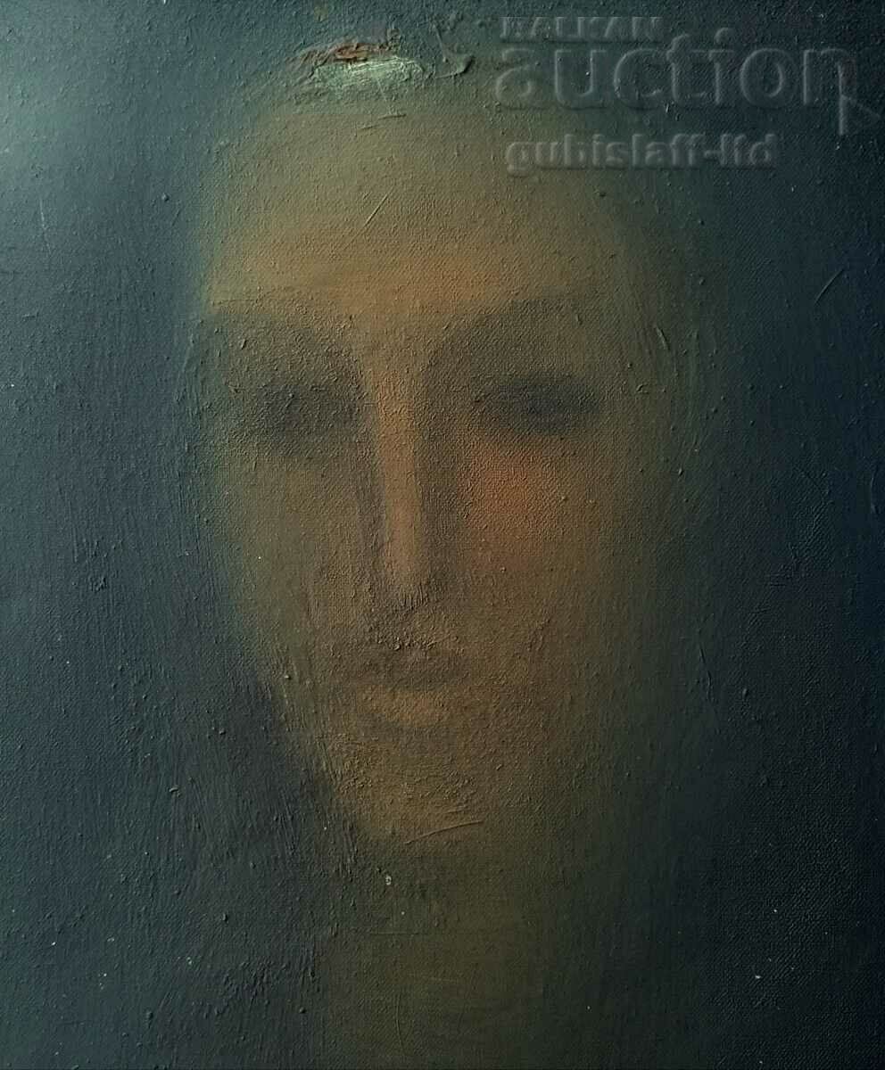 Δημοπρασία Ζωγραφική, πορτρέτο γυναίκας, μετάλλιο, τέχνη. G. Pirev, 2000