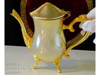 Χάλκινη κανάτα, χοντρή επιχρύσωση, μπαρόκ