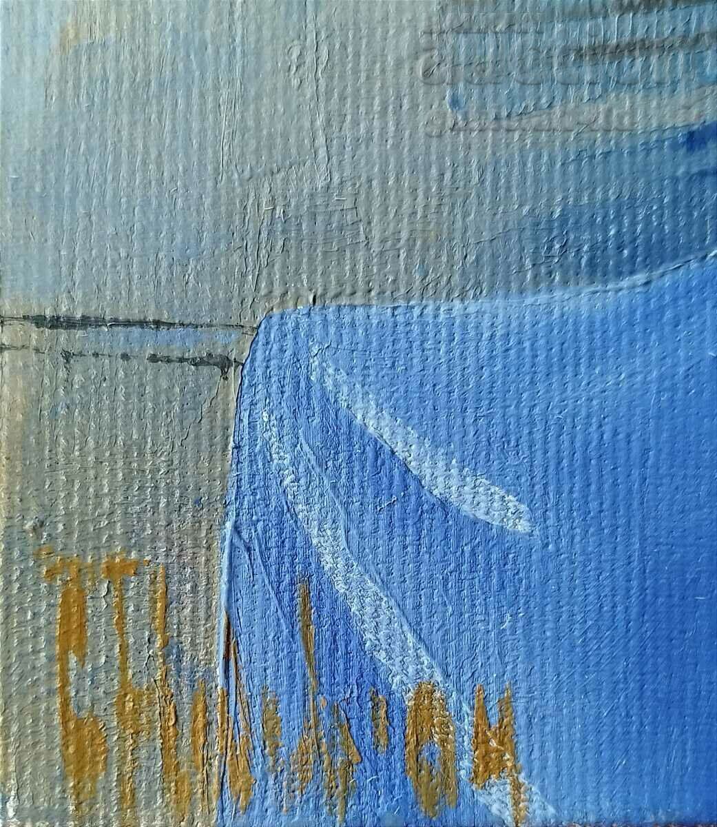 Painting "Sozopol", Art. Svetoslav Nedev, 2004 with price 180.00 BGN | € 92.03