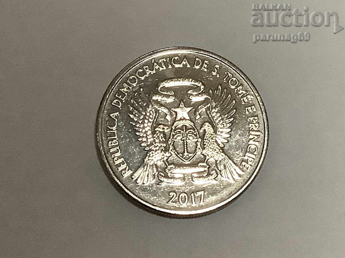 São Tomé and Príncipe 1 Dobra 2017 Year with price 7.50 BGN | € 3.83