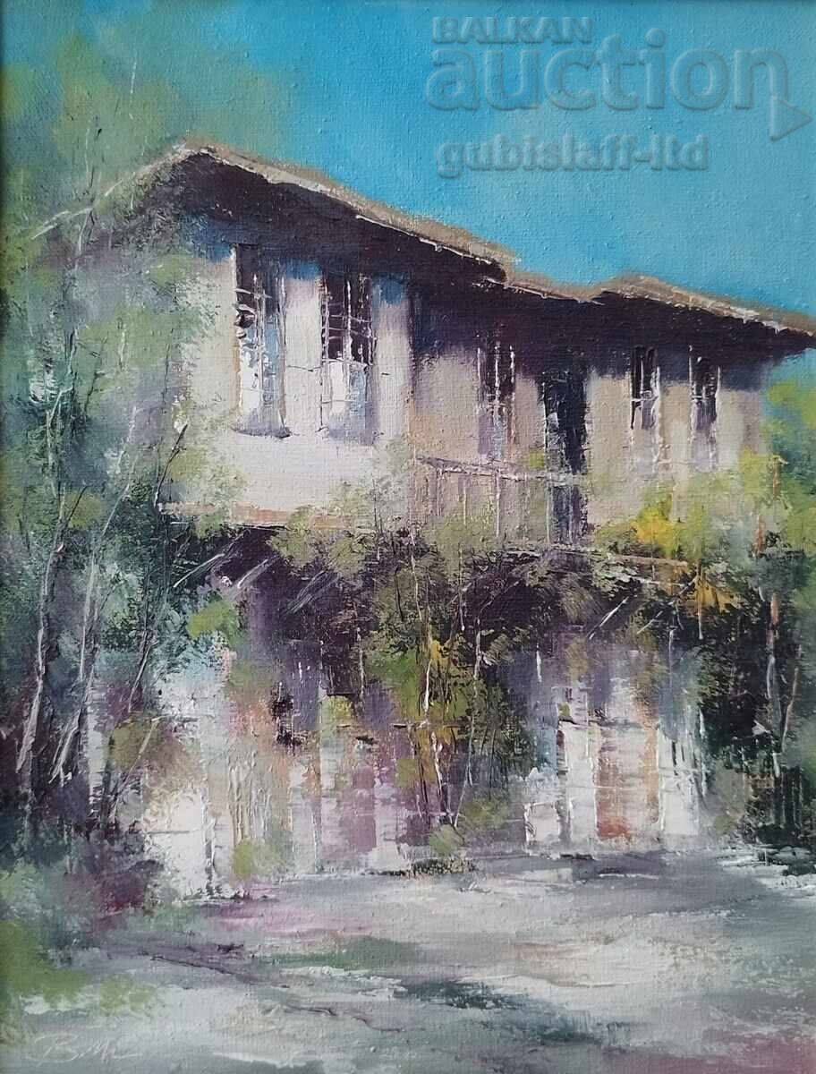 Painting "Sozopol", art. Vencislav Tomov, 1993 with price 350.00 BGN | € 178.95