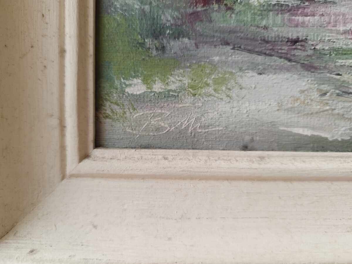 Auction  Painting "Sozopol", art. Vencislav Tomov, 1993