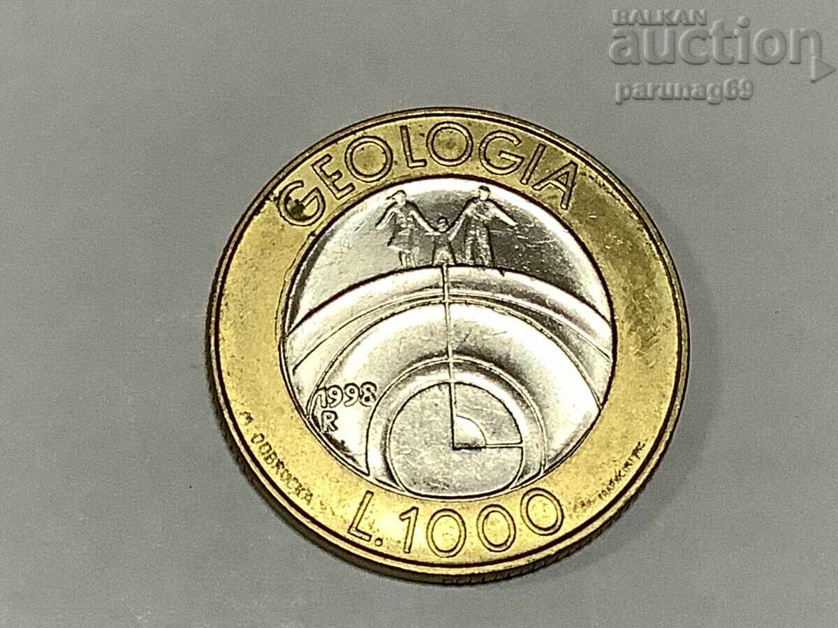 Σαν Μαρίνο 1000 λιρες 1998 (Διμεταλλικό) με τιμή 5.50 BGN | € 2.81
