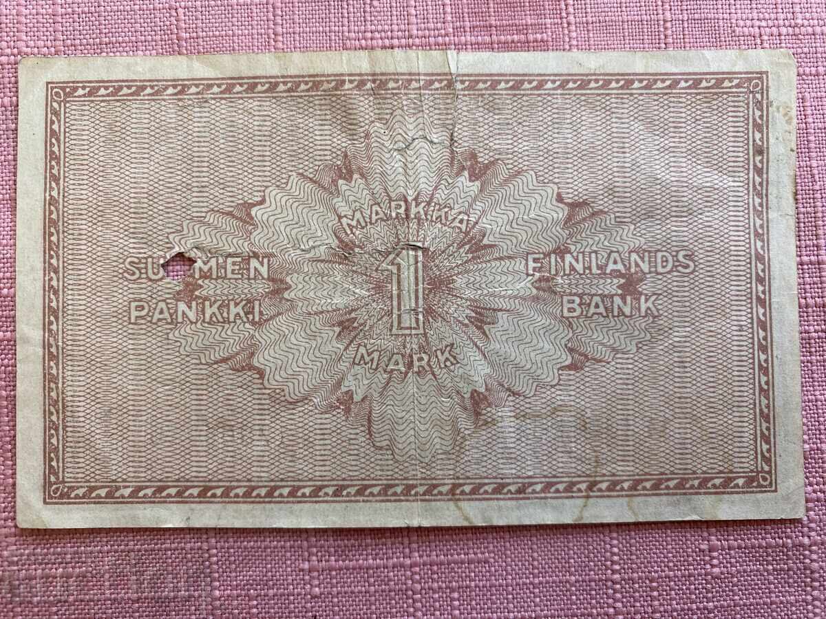 Φινλανδικός εμφύλιος πόλεμος 1 μάρκο 1918 με τιμή 19.00 BGN | € 9.71
