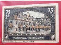 Τραπεζογραμμάτιο-Γερμανία-Σιλεσία-Κρέιζμπουργκ-75 πφένιχ 1921