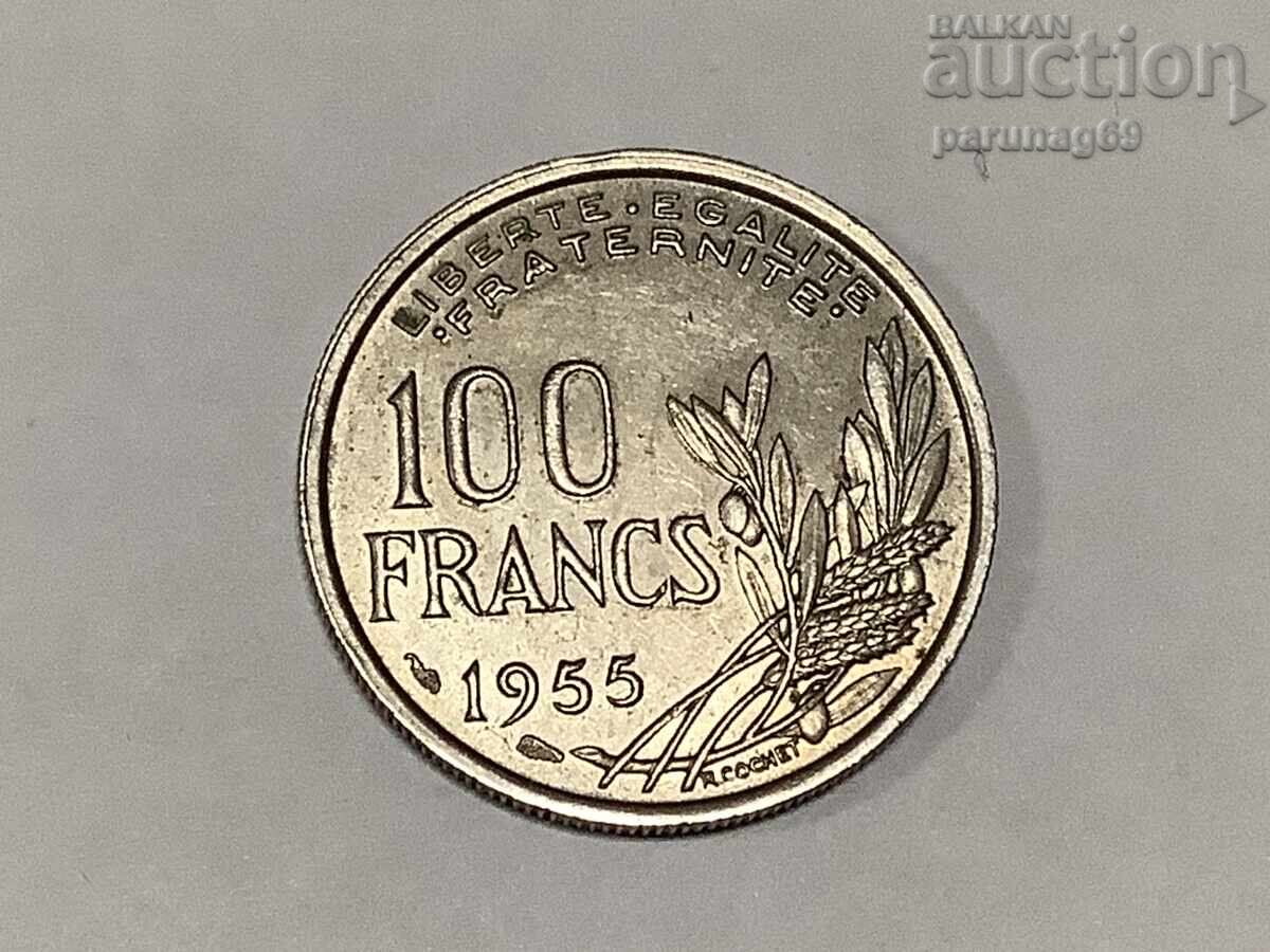 Франция 100 франка 1955 година Франция 100 франка 1955 година