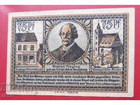 Τραπεζογραμμάτιο-Γερμανία-Σιλεσία-Κρέιζμπουργκ-75 πφένιχ 1921