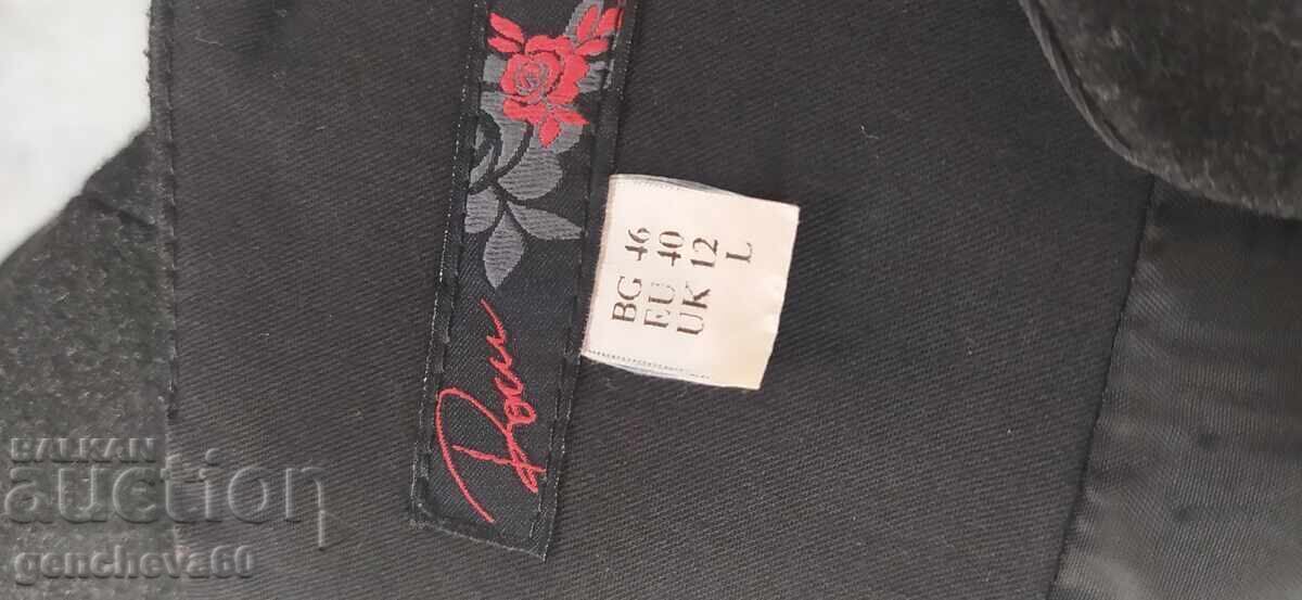 Επίσημο Βουλγάρικο μαύρο φόρεμα "Ρόσι" - 7