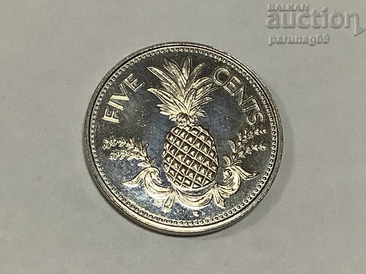 Μπαχάμες 5 σεντς 1974 godina με τιμή € 2.05 | 4.01 BGN