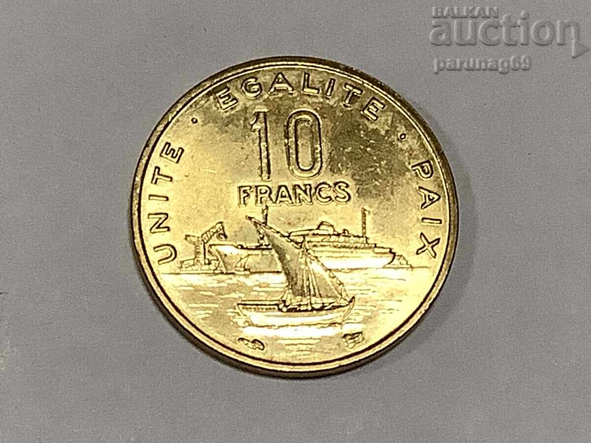 Djibouti 10 Francs 1999 Djibouti 10 Francs 1999