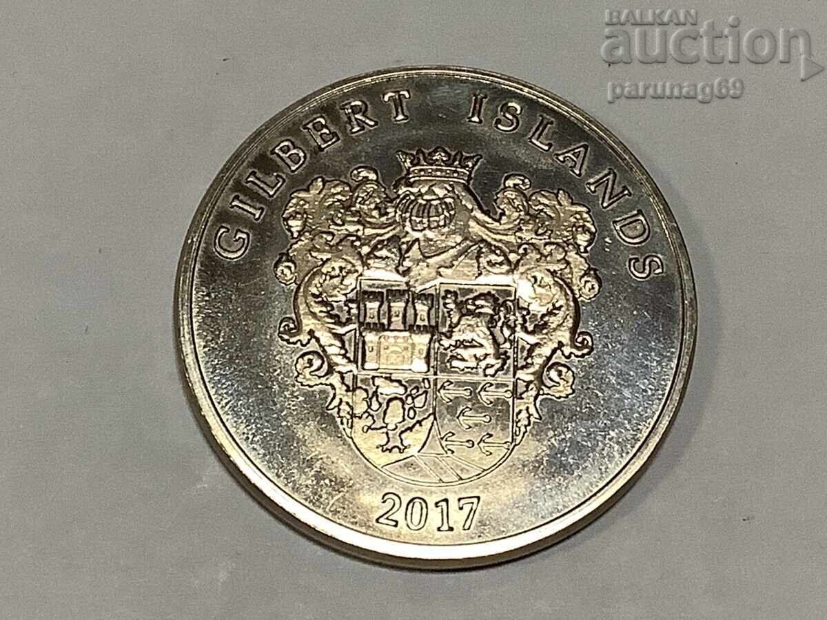 Гилбъртови острови 1 долар 2017 година Гилбъртови острови 1 долар 2017 година