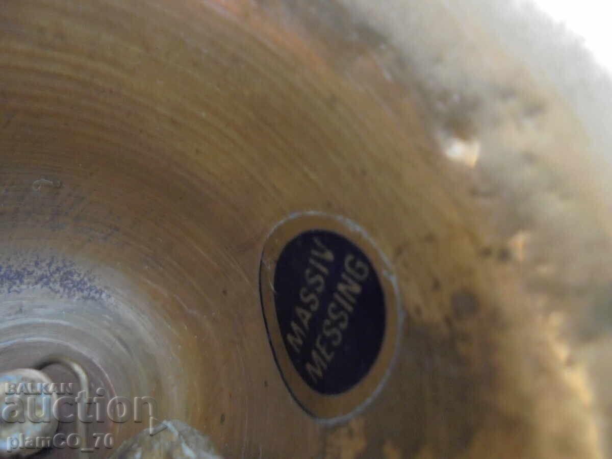 Auction  No. 8232 Old brass bell / chime