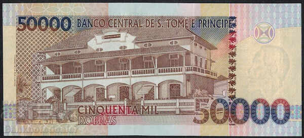 São Tomé și Príncipe 50.000 dobras 2013 PIck 68e Unc cu preț 20.00 BGN | € 10.23