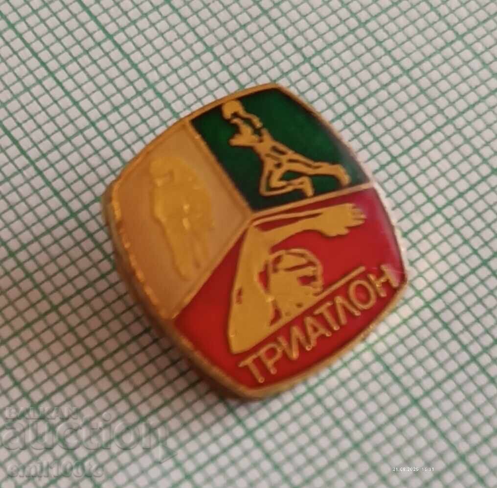 Σήμα - Βουλγαρική Ομοσπονδία Τριάθλου με τιμή 3.00 BGN | € 1.53