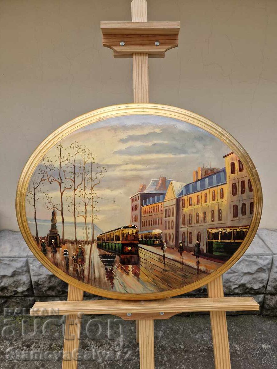 Pictură superbă în ulei pe suport de lemn cu preț 233.00 BGN | € 119.13 Pictură superbă în ulei pe suport de lemn cu preț 233.00 BGN | € 119.13