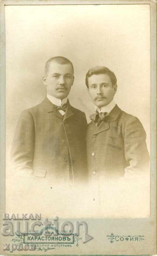 СТАРА ФОТОГРАФИЯ - КАРТОН - ИВАН КАРАСТОЯНОВ – СОФИЯ - М1604 СТАРА ФОТОГРАФИЯ - КАРТОН - ИВАН КАРАСТОЯНОВ – СОФИЯ - М1604