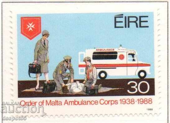 1988. Ейре. 50-годишнината на службите за бърза помощ.