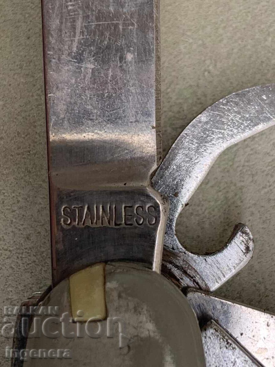 CUȚIT PLIANT PICIOARE LAMA ANTICĂ - 5