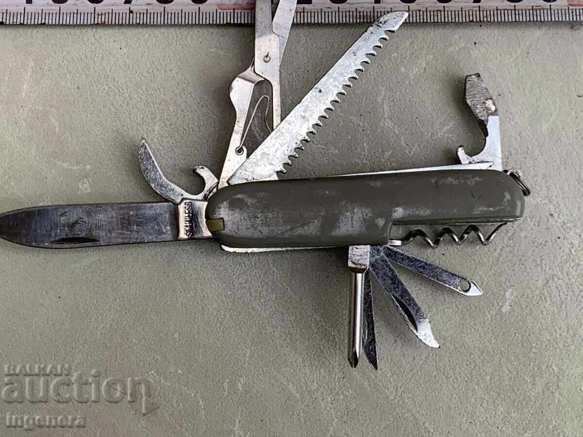 CUȚIT PLIANT PICIOARE LAMA ANTICĂ