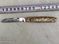 FOLDING KNIFE LEG ANTIQUE BLADE