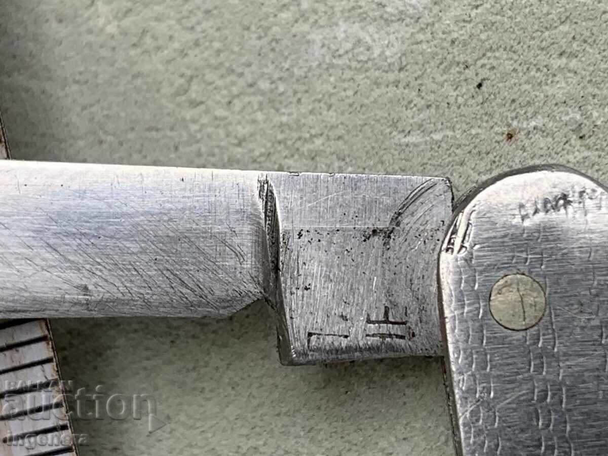 FOLDING KNIFE ANTIQUE KNIFE BLADE-P. DENEV GABROVO - 6
