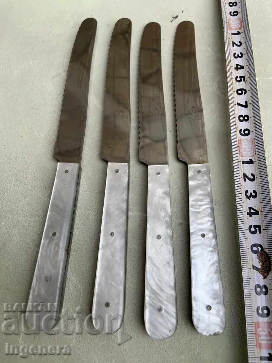 Δημοπρασία ΣΕΤ ΜΑΧΑΙΡΙΩΝ ΣΕΡΒΙΣ - 4 ΤΕΜ