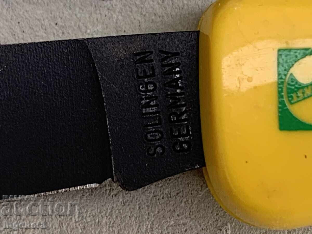НОЖ СГЪВАЕМ НОЖКА СТАРИННА ОСТРИЕ-СОЛИНГЕН SOLINGEN с цена 55.00 лв. | € 28.12
