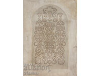 Old gouache painting, alla franca