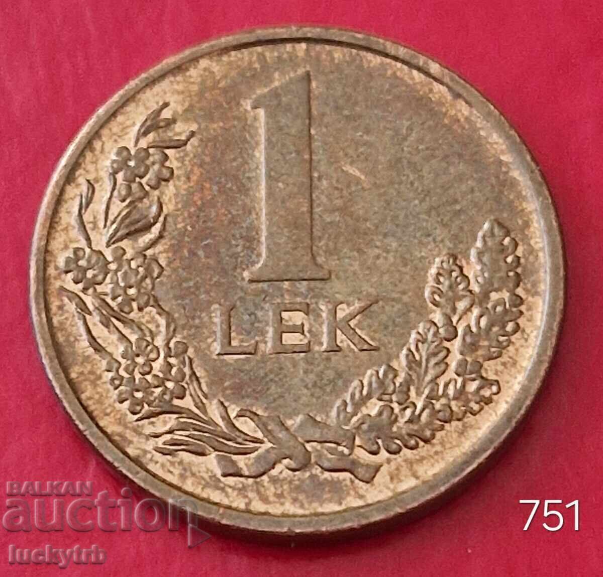 1 lek 2013 - Albania