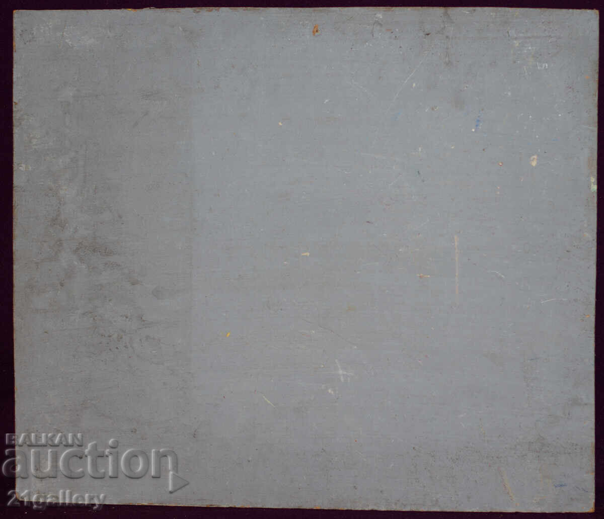 Landscape with houses oil painting - 7