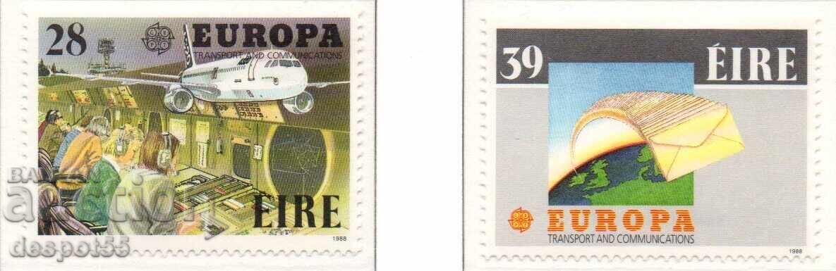 1988. Ейре. Европа - Транспорт и комуникации. 1988. Ейре. Европа - Транспорт и комуникации.
