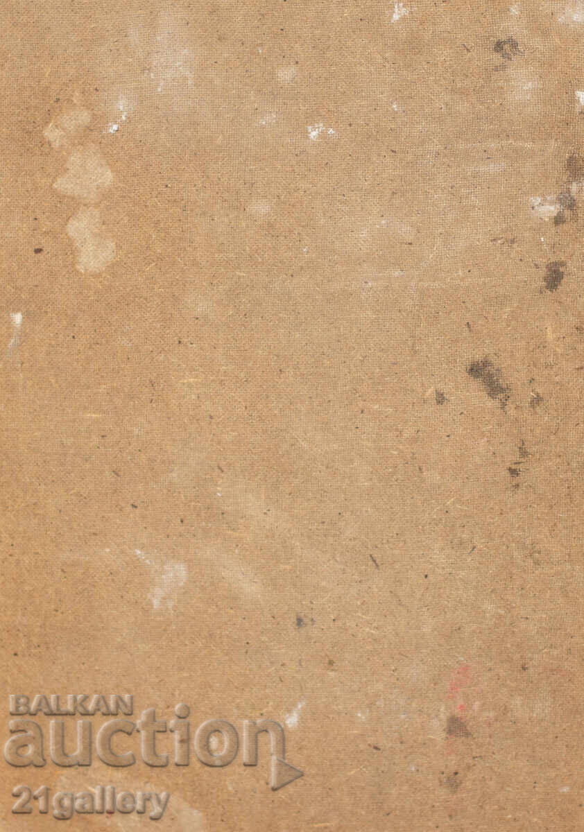 Τοπίο με σπίτι ελαιογραφία - 7