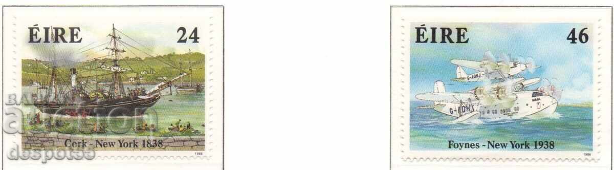 1988. Ейре. 50-годишнината от прекосяването на Атлантика.