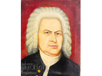 Παλιός ελαιογραφικός πίνακας πορτρέτο υπογεγραμμένος