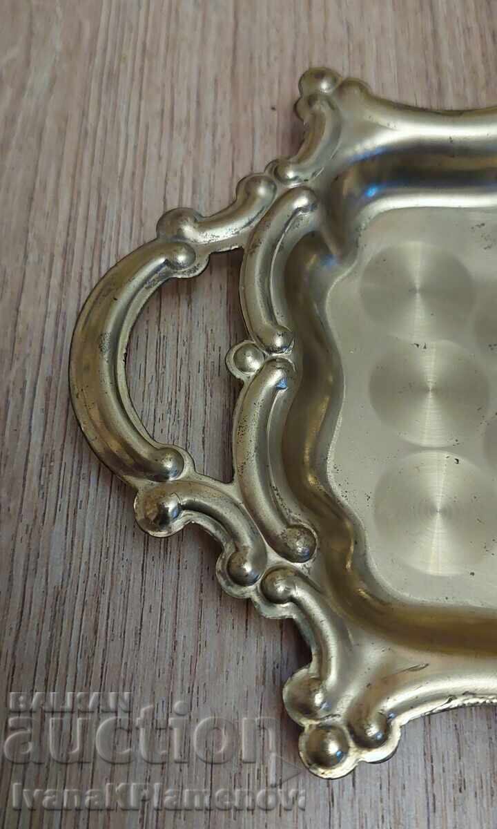 Delivery of Brass Tray for Connoisseurs