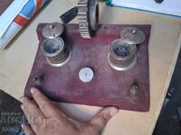 Handmade Inkwell, Pistons, Automotive Theme