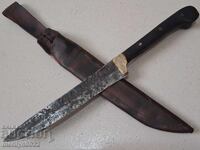 Shepherd's knife with a sheath blade