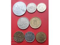 Mixed lot of 8 coins