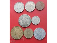 Mixed lot of 8 coins