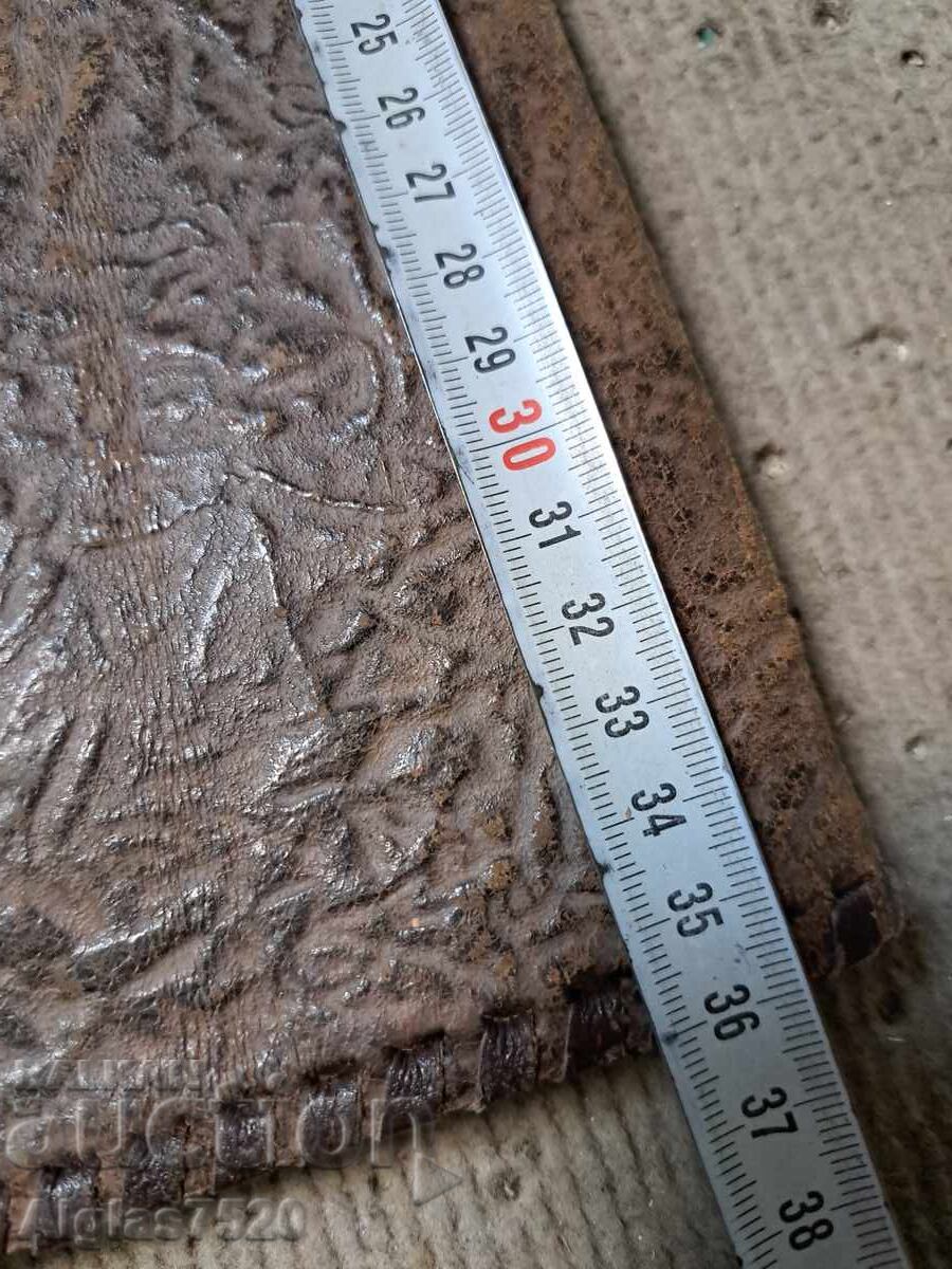 Φάκελος δεμένος από φυσικό δέρμα "Μονή Ρίλα" - 6