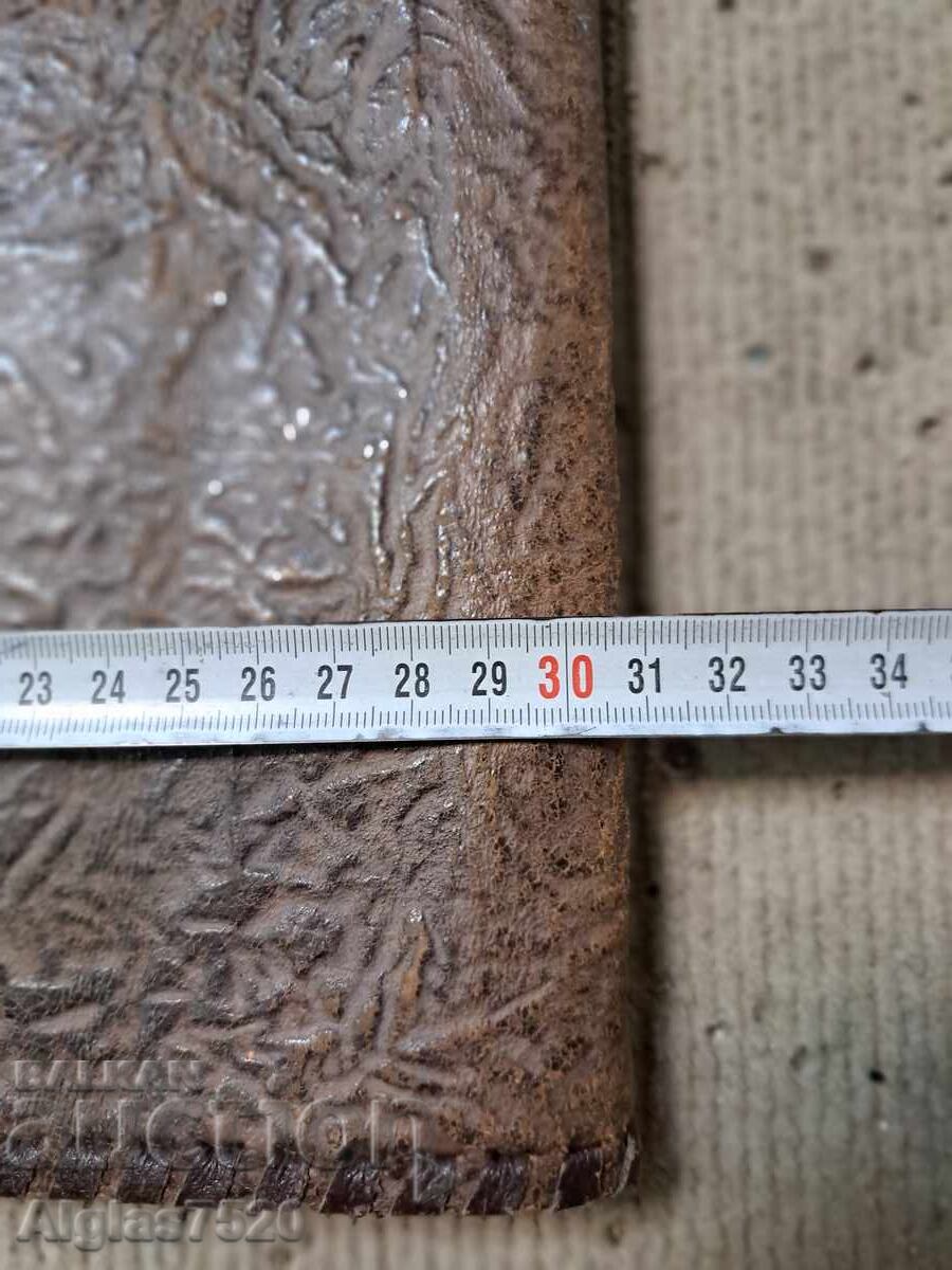 Φάκελος δεμένος από φυσικό δέρμα "Μονή Ρίλα" - 7