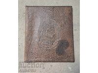 Dosar legat din piele naturală "Mănăstirea Rila"