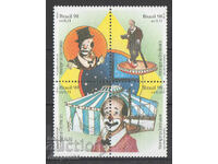 1998. Brazil. Circus. Block.