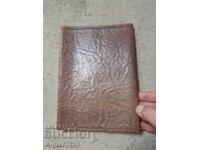 Mape mică, lucrată manual, din piele naturală