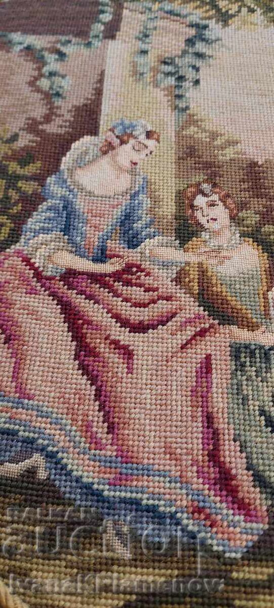 Ramă goblen din lemn pentru colecționari 79cm 68cm - 5